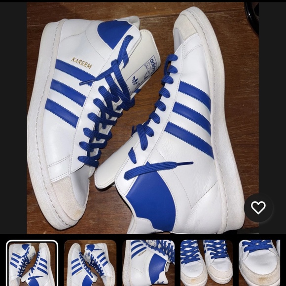 Basket Adidas Hook Shot II RARE Dead StocK preown KAREEM - Picture 1 of 16